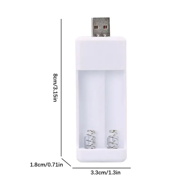 Fast Charging Battery Charger Short Circuit Protection AAA And AA Rechargeable Battery Station High Quality For Li-Ion And Ni-MH