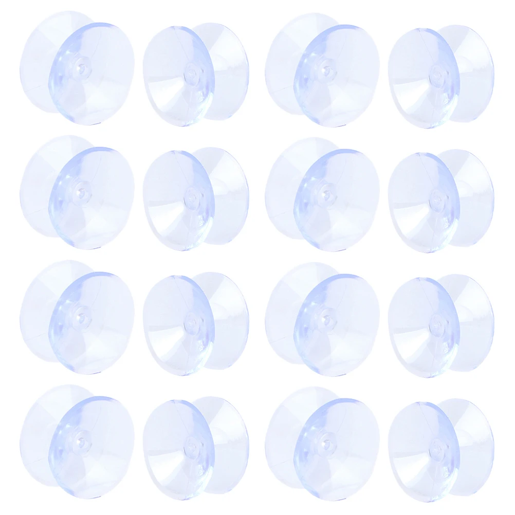 

16pcs Anti Slip Clear Double Sided niture Pads For Glass Tops Tiles Hard Surfaces Non Slip Protection Reusable Stabilizing