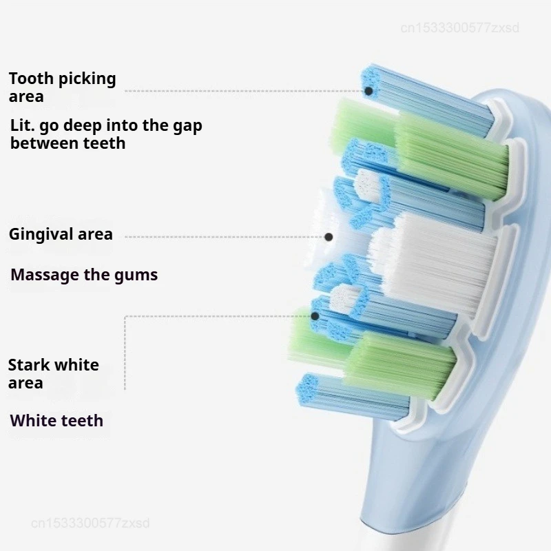 Xiaomi Mijia تتأرجح فرشاة الأسنان الكهربائية استبدال رؤساء عميق (نظيف) سونيك الاجتياح رؤوس فرشاة الأسنان الكهربائية الملحقات