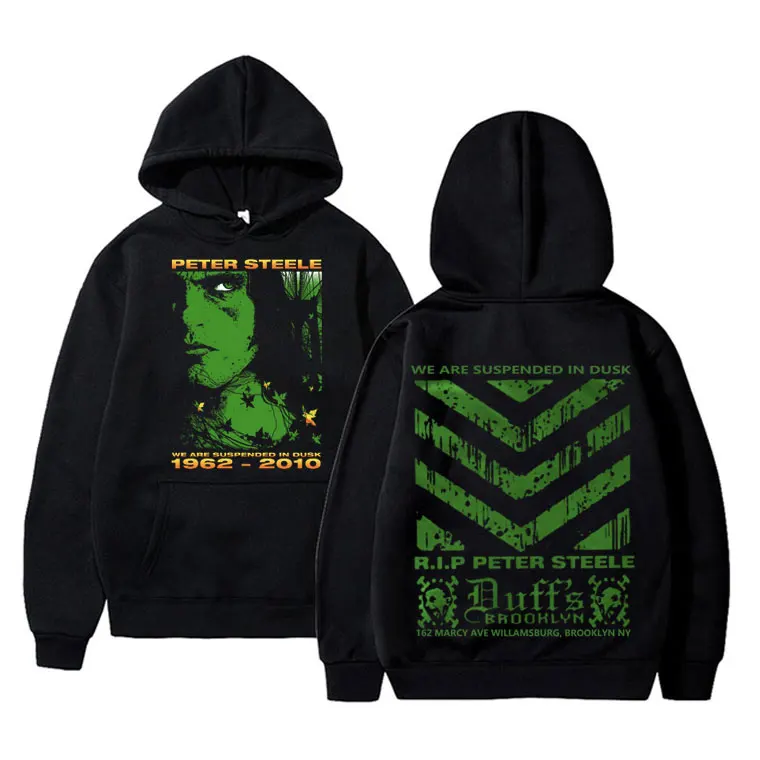 

Rock Band Type O Negative Peter Steele We Are Suspended in Dusk Hoodie Men Women Vintage Gothic Oversized Sweatshirt Man Hoodies