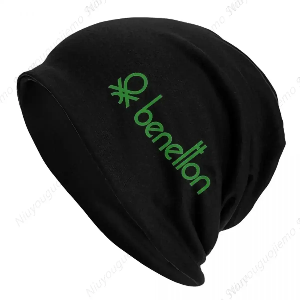 United Colors Of Benetton Warm Knitted Cap Hip Hop Bonnet Hat Autumn Winter Outdoor Beanies Hats for Men Women Adult