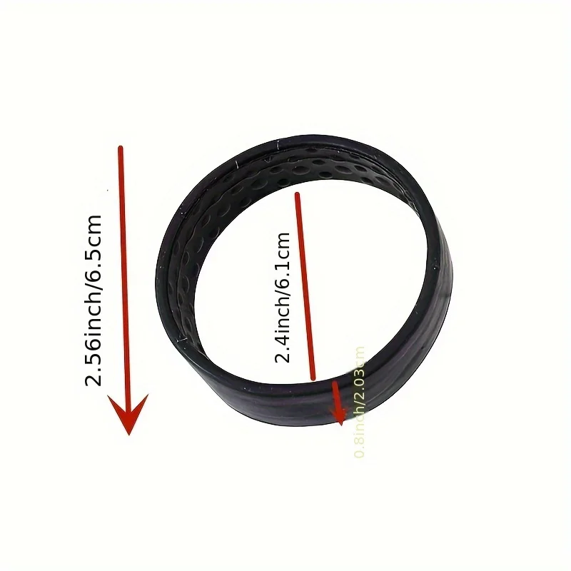 1-teiliges Set, faltbares Silikon-Stirnband, schadet der Kopfhaut nicht und kann für das Haarstyling zusammengeklappt werden – Detail 3