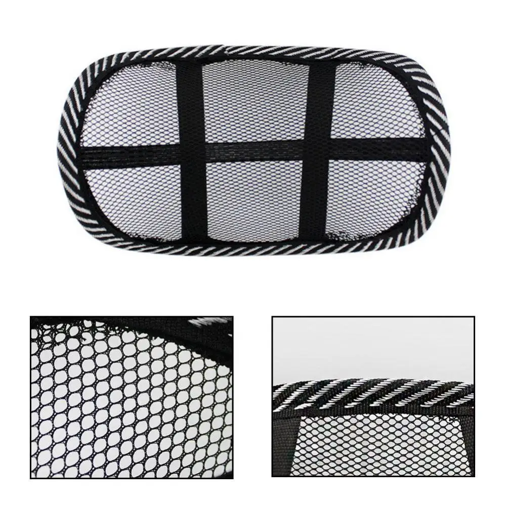 Auto Mount Mesh Head Neck Pillow Cushion Ergonomic Support for Car Seat Covers and Neck Protection