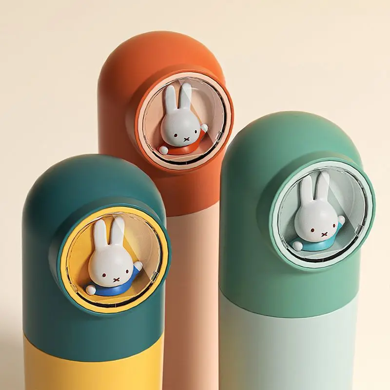 Miffy Kawaii Anime Cartoon Rabbit Toothbrush Cup Cute Storage Box Storage Travel Rinse Mouth Toothpaste Travel Portable Wash Cup