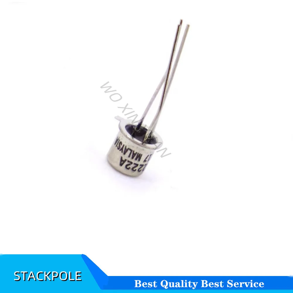 10PCS 2N2222A 2N2222  TO-18 NPN 40V 0.8A Transistor   2N2907A 2N2907   TO18