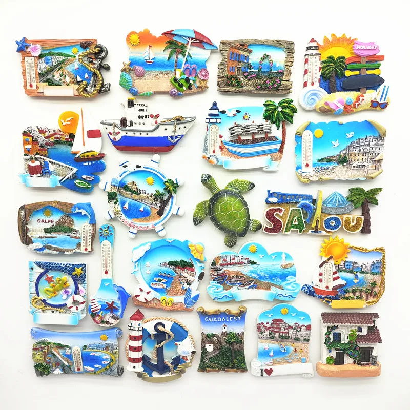 

Europe Spain 3D Refrigerator Magnet Tourist Souvenirs Stickers,Home & Kitchen Decoration Fridge Magnet Message Sticker