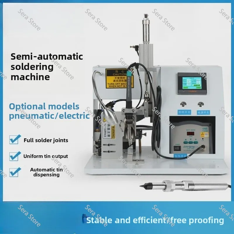 Electric Soldering Machine Semi Automatic Welding Machine for USB Micro Lightning Type C connectors Soldering Station