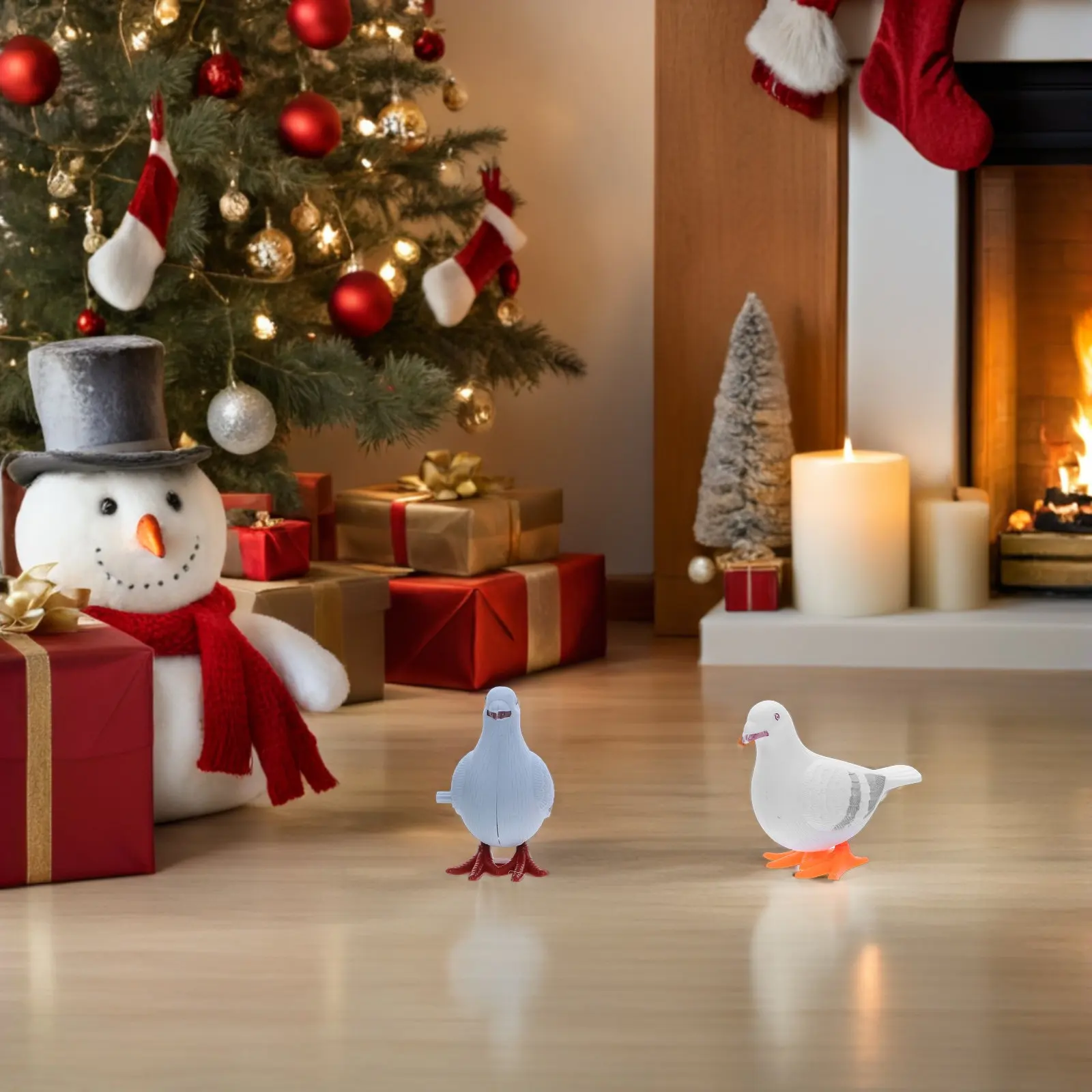 

Набор из 6 заводных птиц-голубятенок: прыгающие игрушки для детей, забавные ходячие птички, сувениры для вечеринок, наполнители для праздничных корзин, заводные игрушки