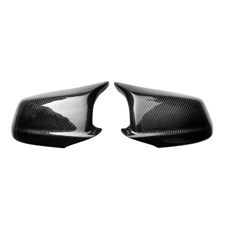 

Applicable to BMW F10 F11 F18 M5 rearview mirror case Carbon fiber car modification Horn replacement protective cover