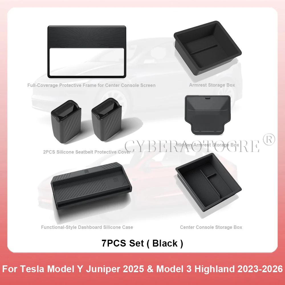 7PCS Set Black