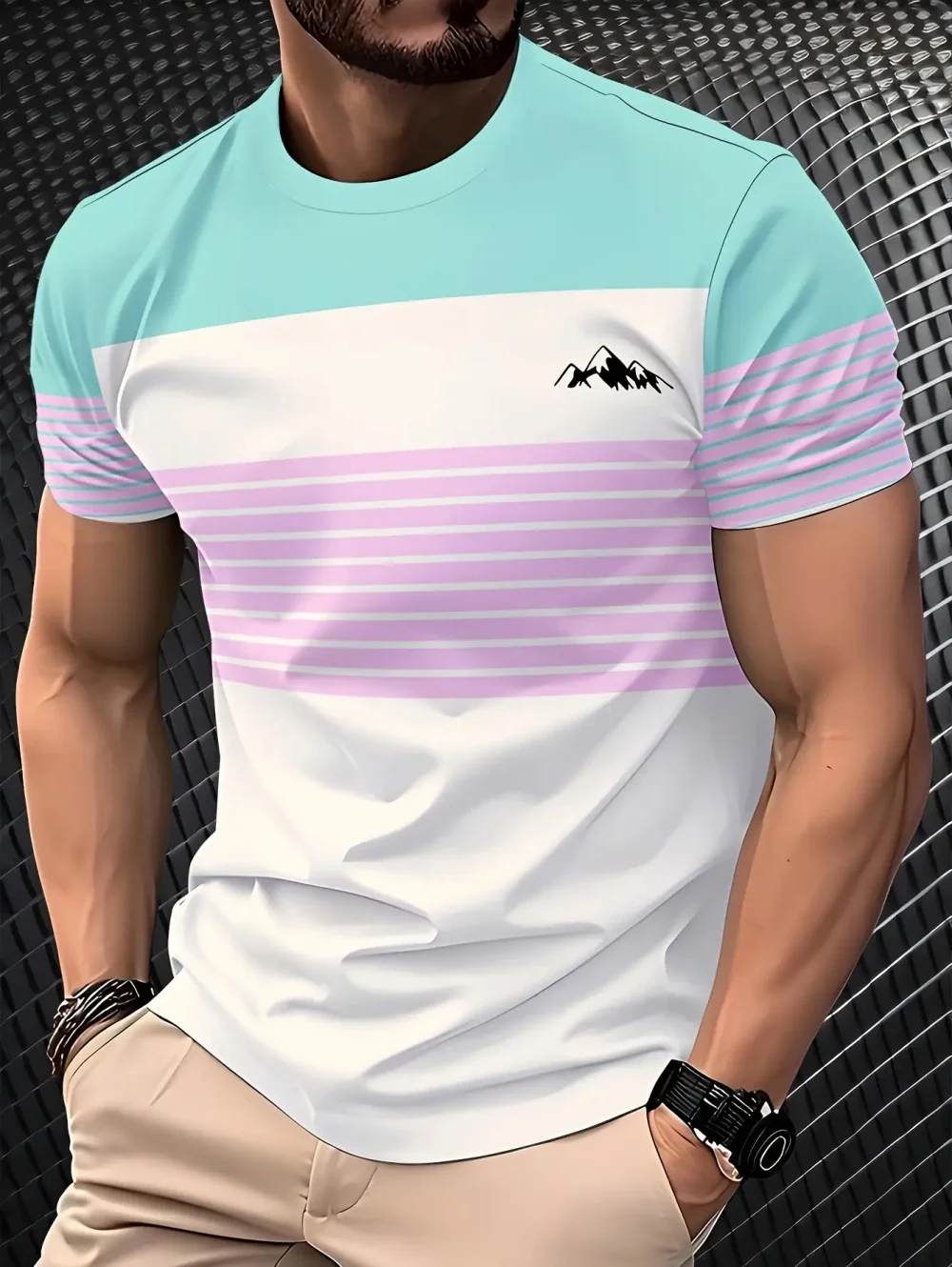 Thumbnail 3 - #27 Best Mens Classic Striped T-Shirts to Buy In 2026