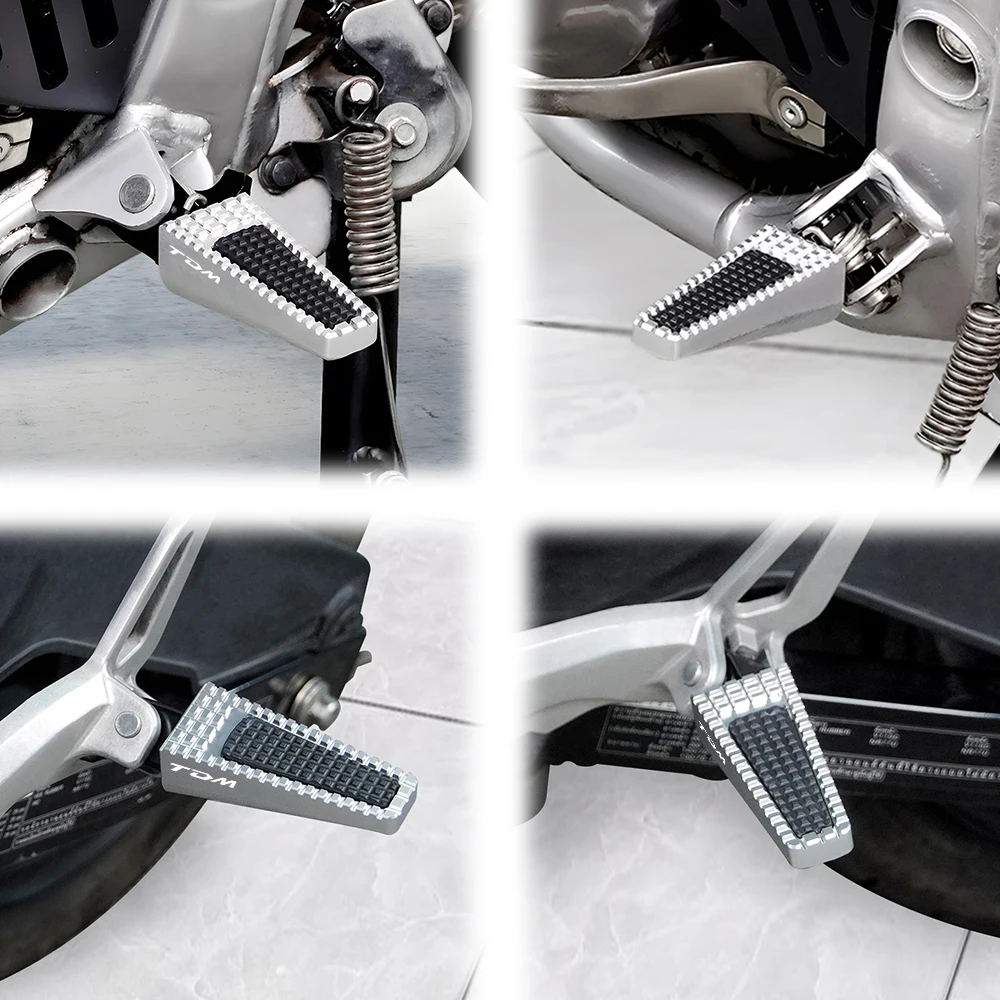 For Yamaha TDM 900 2002-2004 2005 2006 2007 2008 2009 2010 2011 Motorcycle Adjustable Front and Rear Foot Pegs Footrests Pedal