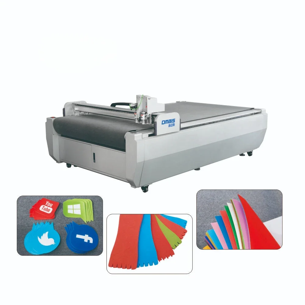 Multi Function Automatic 1600mm*2500mm KT PVC Cardboard Cutter Flatbed Digital Cutting Machine