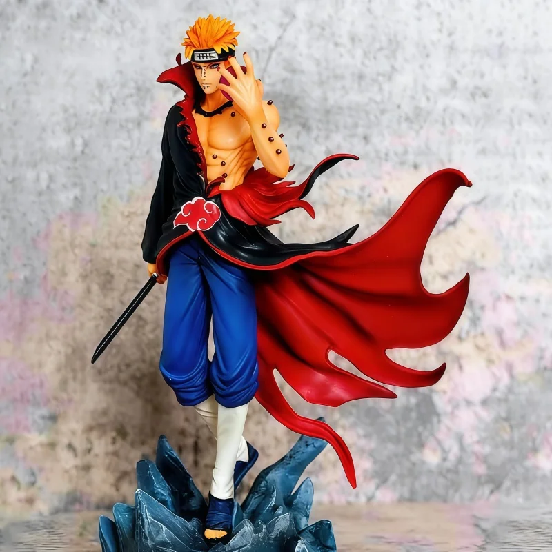 

Серия «Наруто»: Коллекционная аниме-фигурка Барен Пейн ручной работы, статуэтка в стоячей позе, настольное украшение для декора.