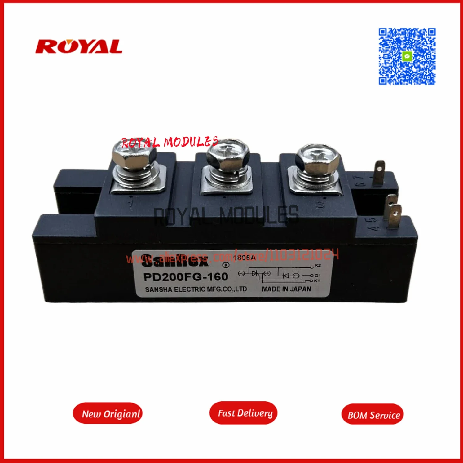 PD200FG160  -120 -80   New Module