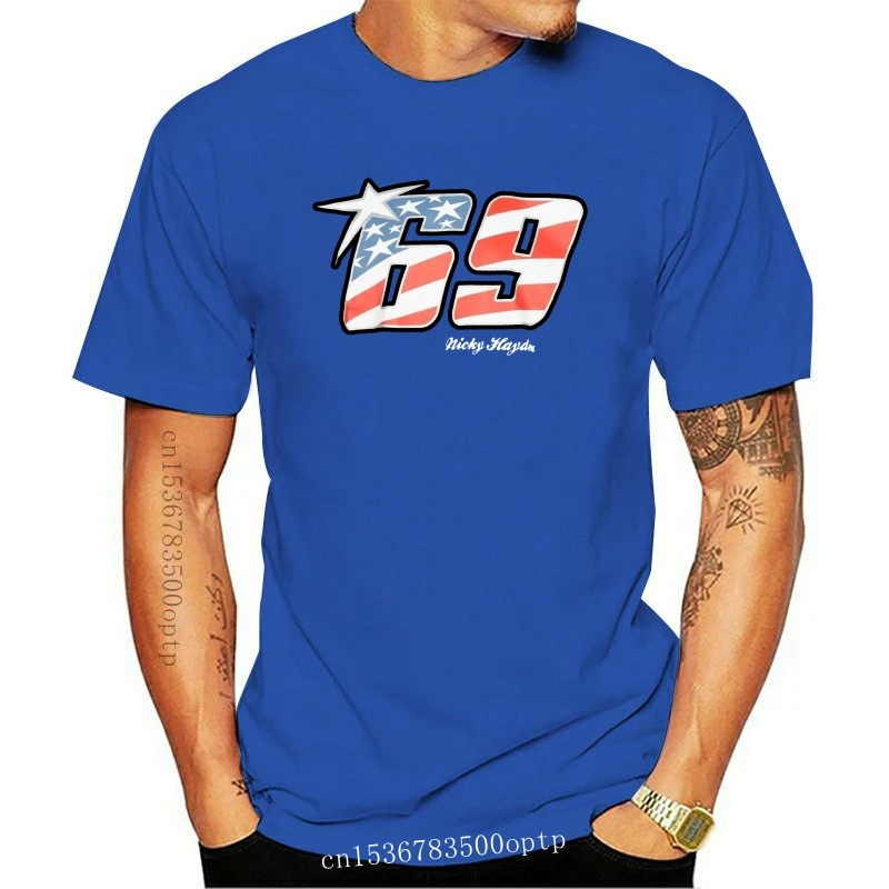 Mens clothing   Men Nicky Hayden 69 T-Shirt Suitable For Daily Life Women Tshirt