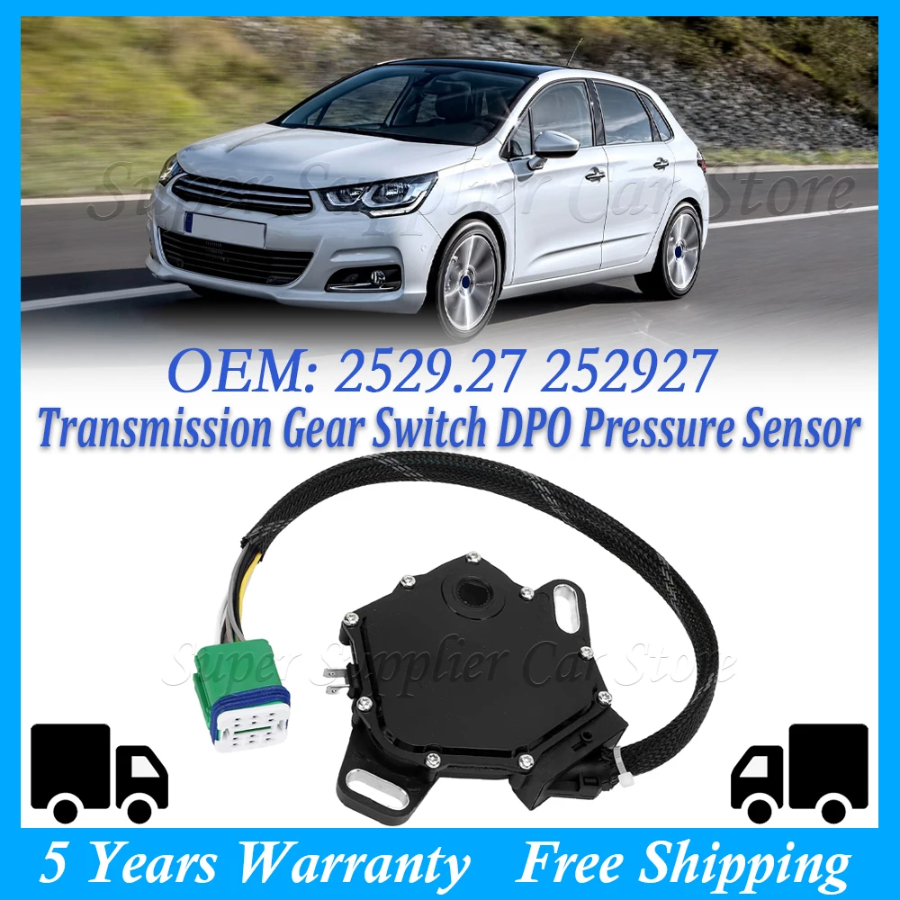 

1PC New Automatic Transmission Switch DPO Pressure Sensor Transmission Gear Switch For Citroen Renault C4 C5 AL4 2529.27 252927