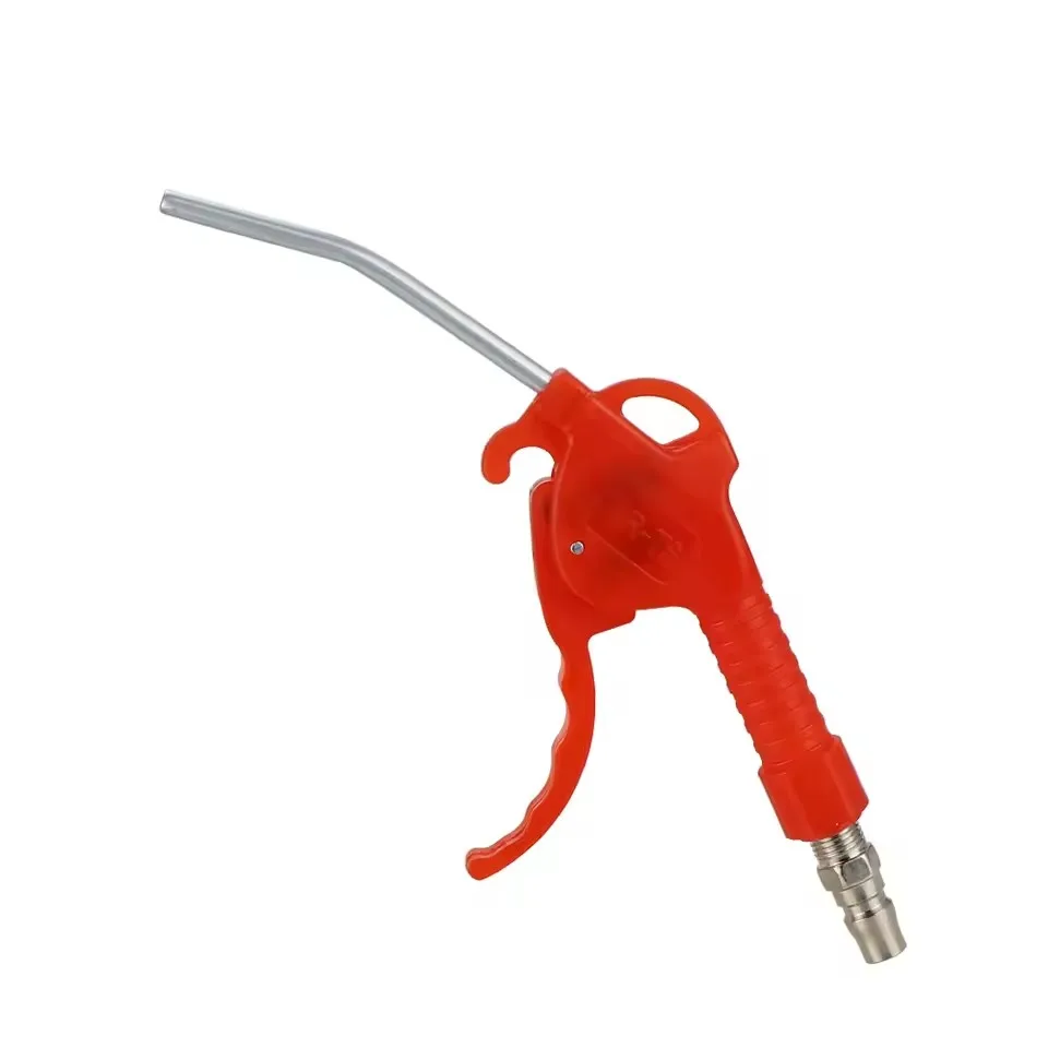 بنادق نفخ الهواء مسدس نفخ الغبار الهوائي مع الاتحاد الأوروبي تهب البنادق الادسنس تنظيف أداة الغبار رذاذ منفضة نظيفة 3.8 مللي متر فوهة