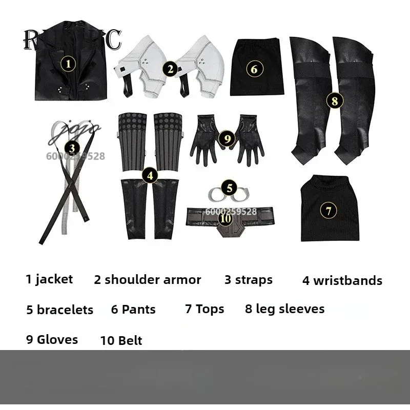 Игра FF7 Sephiroth Косплей Костюм Для Взрослых Черный Наряд Хэллоуин Вечеринка Аниме Одежда Обувь Ролевые Игры Comic Con