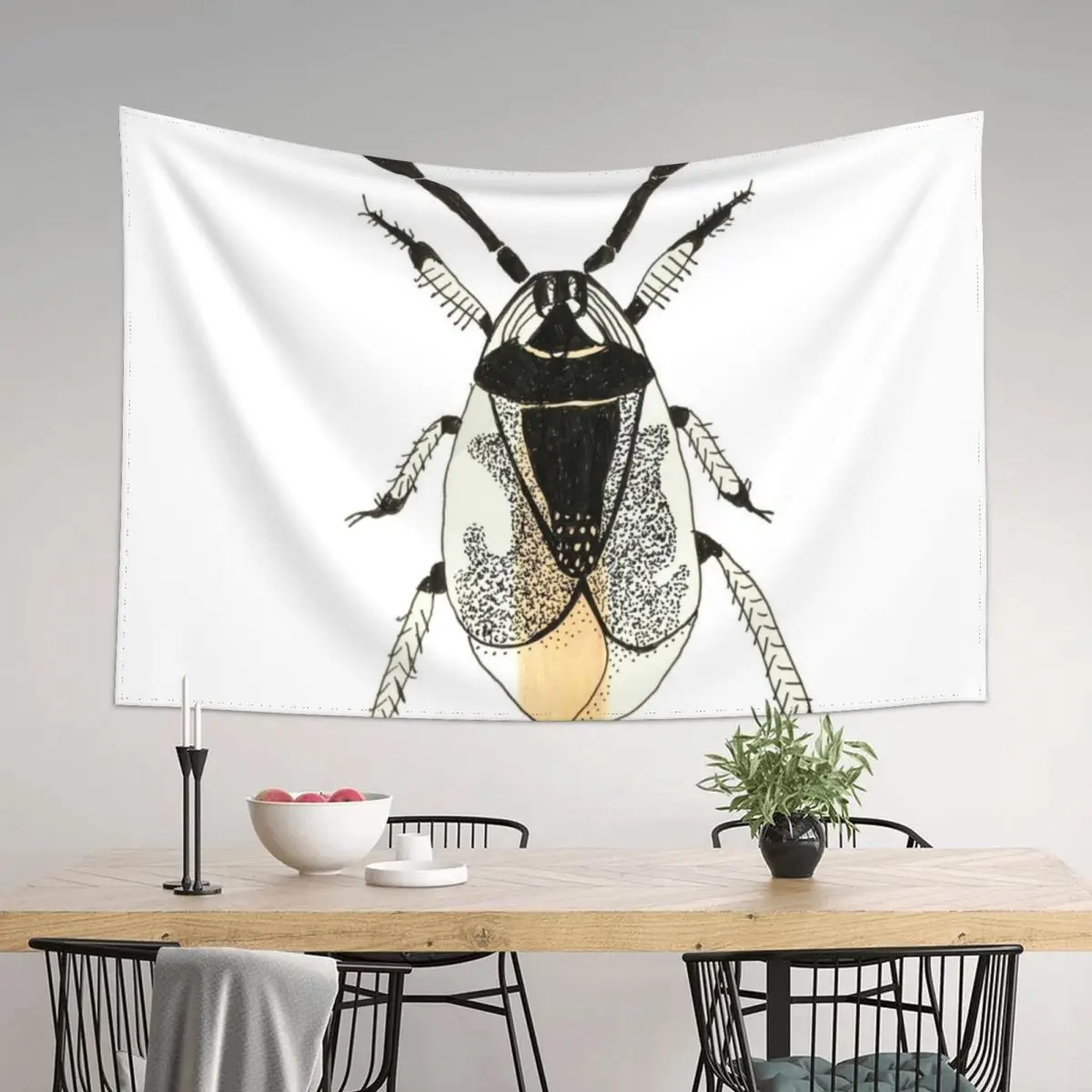 

Weird Bug Insect Cool Random Cute Tapestry Decorative Wall Murals Wallpaper Tapestry