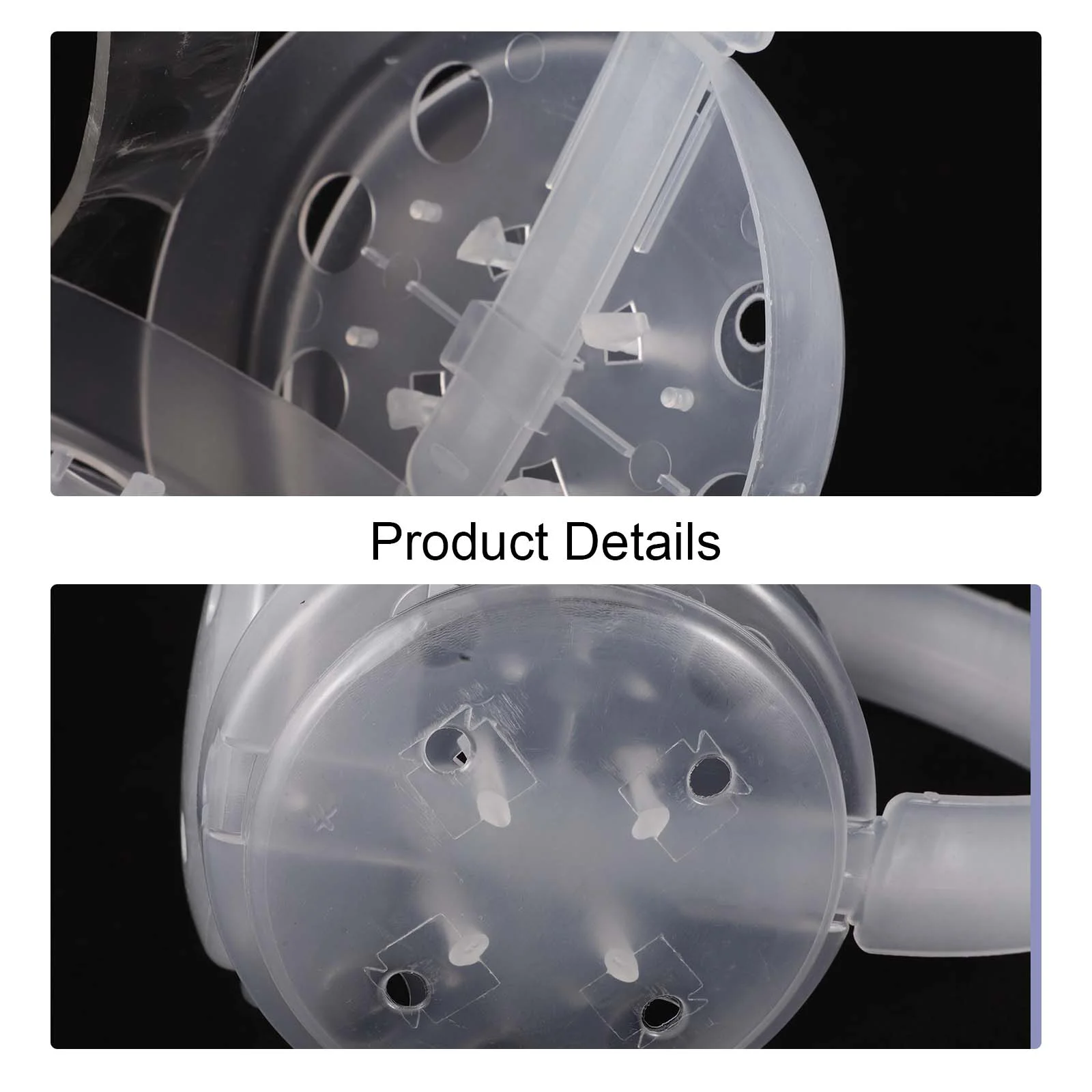 5 Pcs Earmuff Accessories Mask Clips for behind Head Plastic Structure Parts