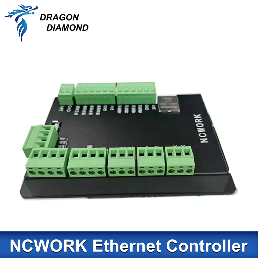 

NCWORK Ethernet Control Cystem For Engraving Cachine Replaces Weihong Support Stepper Servo Motors