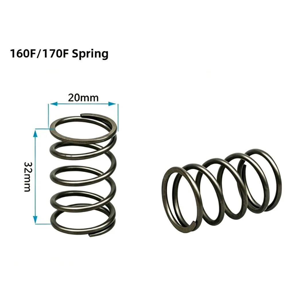 Metal Intake Exhaust Valve Spring Retainer Kit for Honda For GX160 For GX200 Engine Service and Rebuild Projects