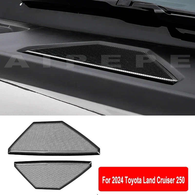 For Toyota Land Cruiser 250 2024 Engine Compartment Heat dissipation Air Vent Cover LC250 Interior upgraded Accessories Tuning