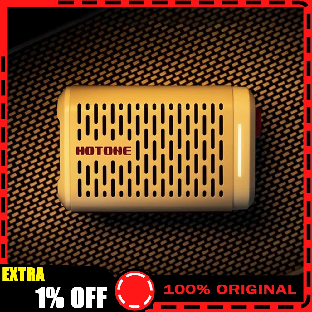 Hotone Pulze мини-электрогитара, динамик, эффектор, бас-звук, акустическая гитара, Bluetooth, уличные настольные подарки Hotone Pulze мини-электрогитара, динамик, эффектор, бас-звук, акустическая гитара, Bluetooth, уличные настольные подарки