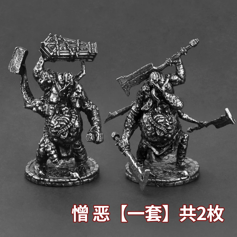 Handgemaakte Witte Koperen Slagersmes Gruwel Soldaten Actiefiguren Model Desktop Miniaturen Beeldjes Speelgoed Geschenken Ornament