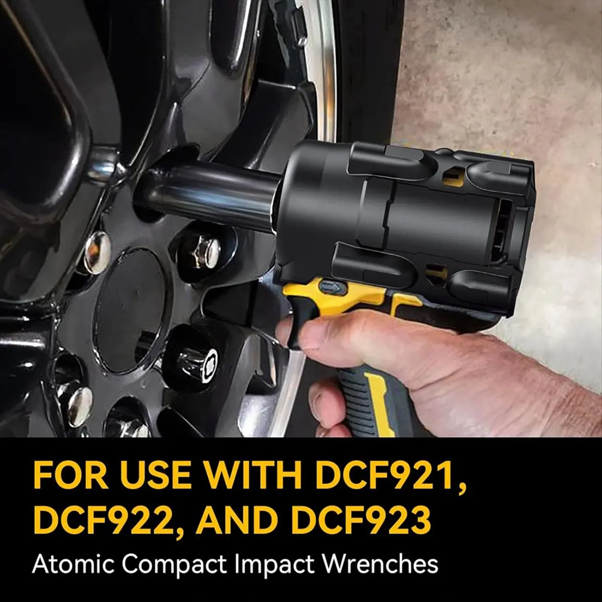Impact Wrench Protective Boot for DCF921 DCF922 DCF923 Protective Rubber Boot Power Tool Replacement Parts