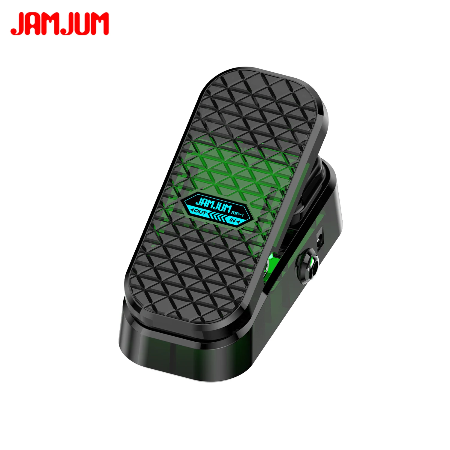 Pedal de volumen Wah con diapositiva silenciosa, diseño antideslizante y no requiere energía para efectos de amplificador de guitarra