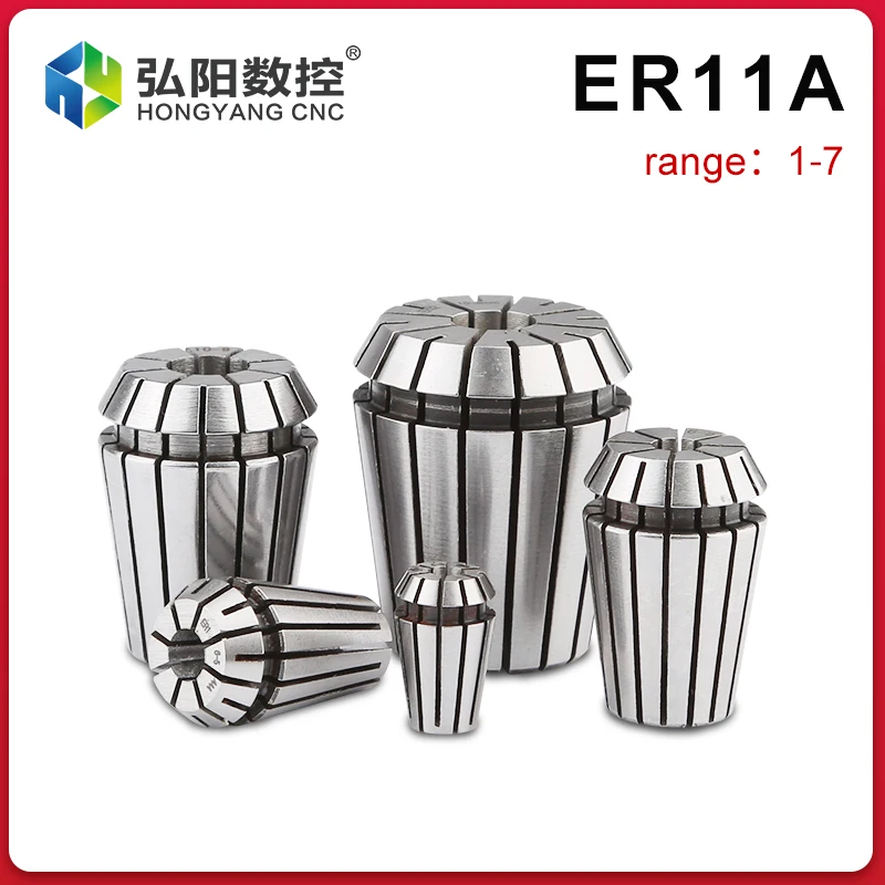 ER11A Spring Collet High Precision Milling Chuck,for CNC milling tool holder Engraving machine spindle motor