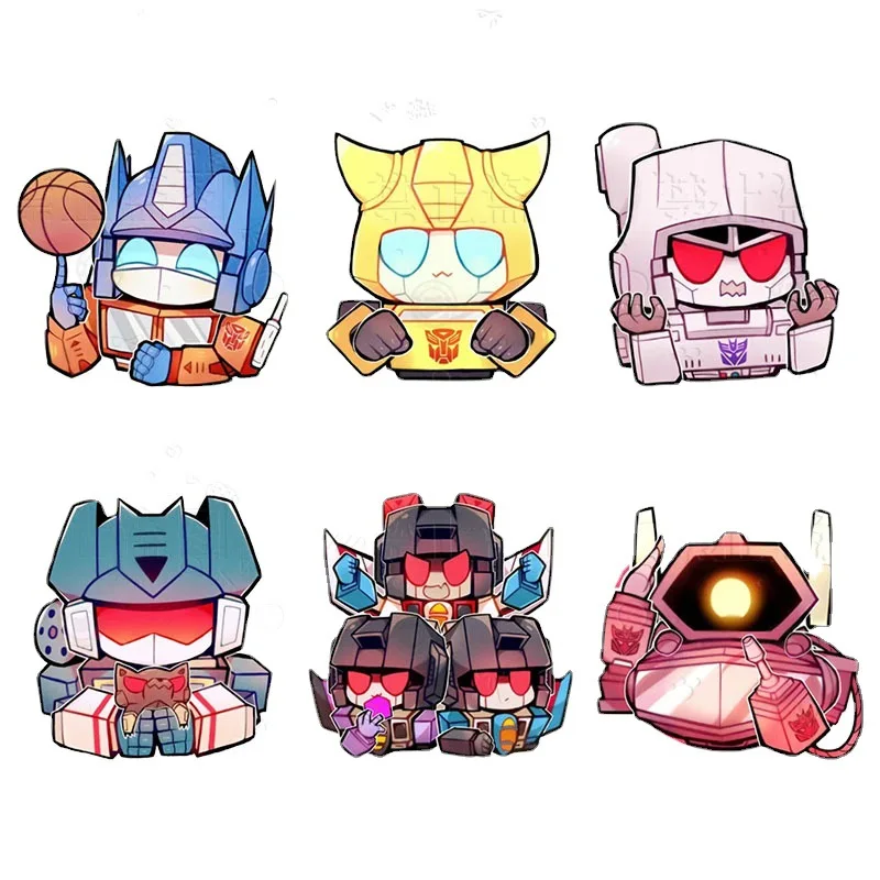 Transformers อะนิเมะอะคริลิค PP คลิป Creative Optimus Prime Memo สําหรับอุปกรณ์สํานักงานโรงเรียน