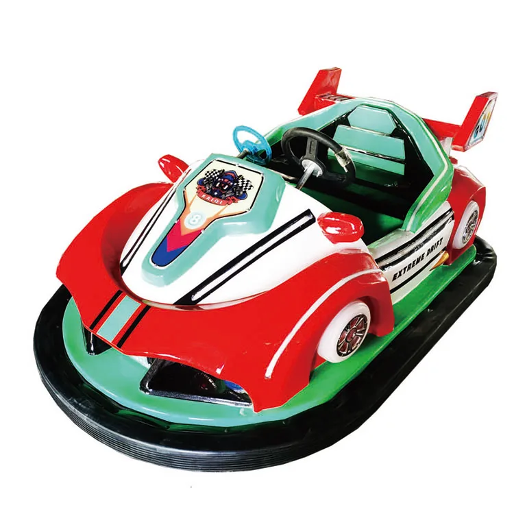 Newly Designed Amusement Park Adult-Kids Rides on Exciting Games Machine Battery Remote 48V 500W Drift Bumper Car for Sale