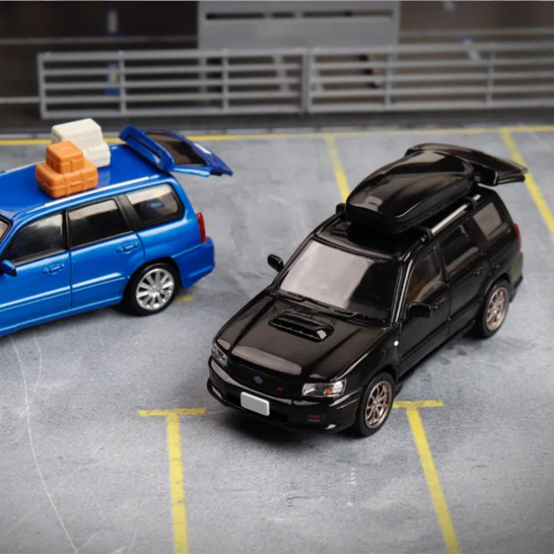 Forester SG9 Sti – modèle de voiture en alliage, échelle 1:64, affichage statique, jouet de collection, cadeau, décoration Souvenir