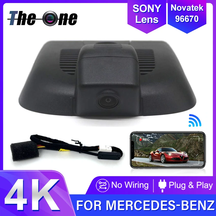 

Car DVR For Mercedes-Benz MB B Class B200 W247 A Class 45s w177 A35 GLB250 GLB35 AMG GLA200 EQB260 EQA260 2019-2022 4K Dash Cam