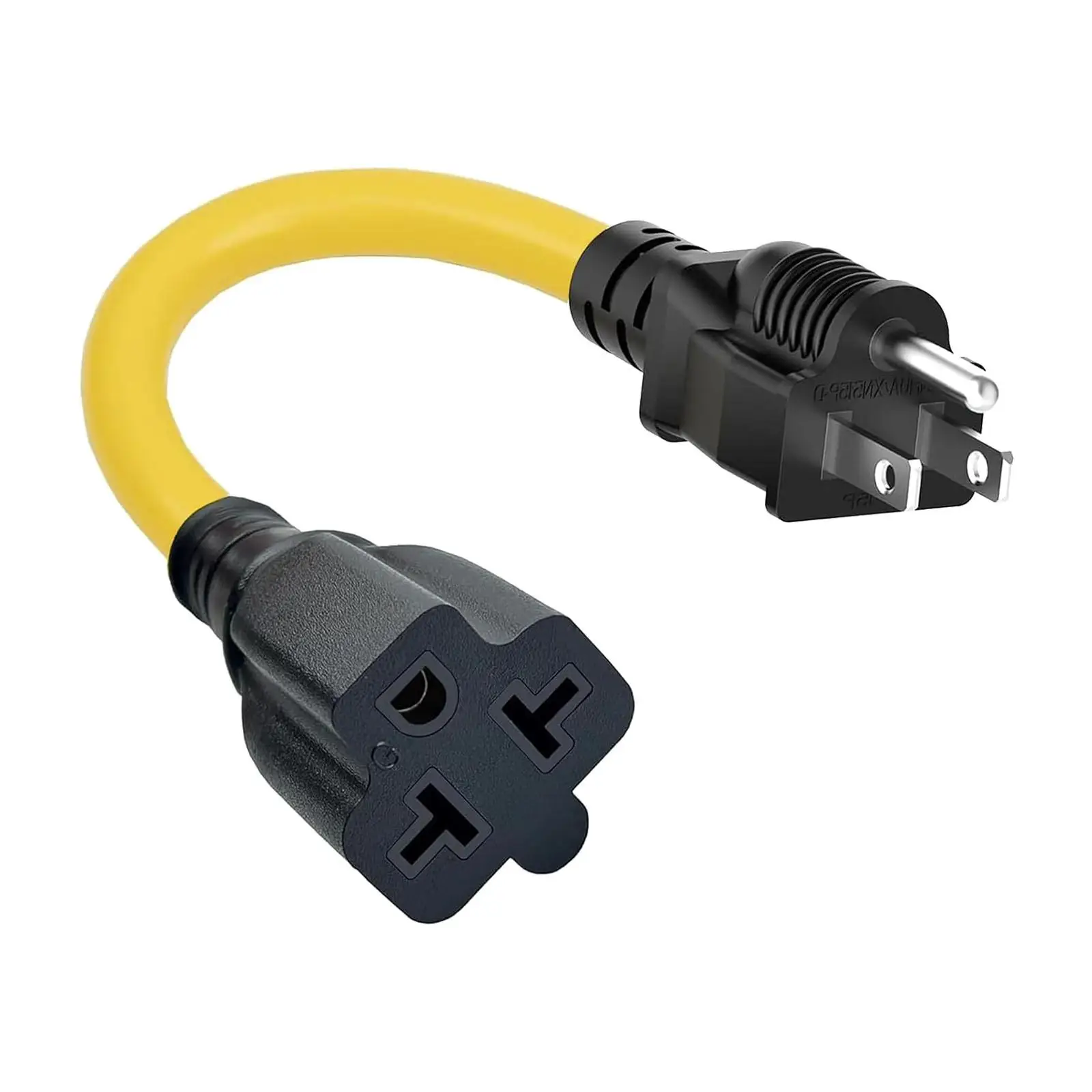 Heavy Duty Extension Cord Versatile Practical PVC Compact 15A/20A Heat Resistant Accessories Xn5-15P to 5-15R 6-15R 5-20R 6-20R