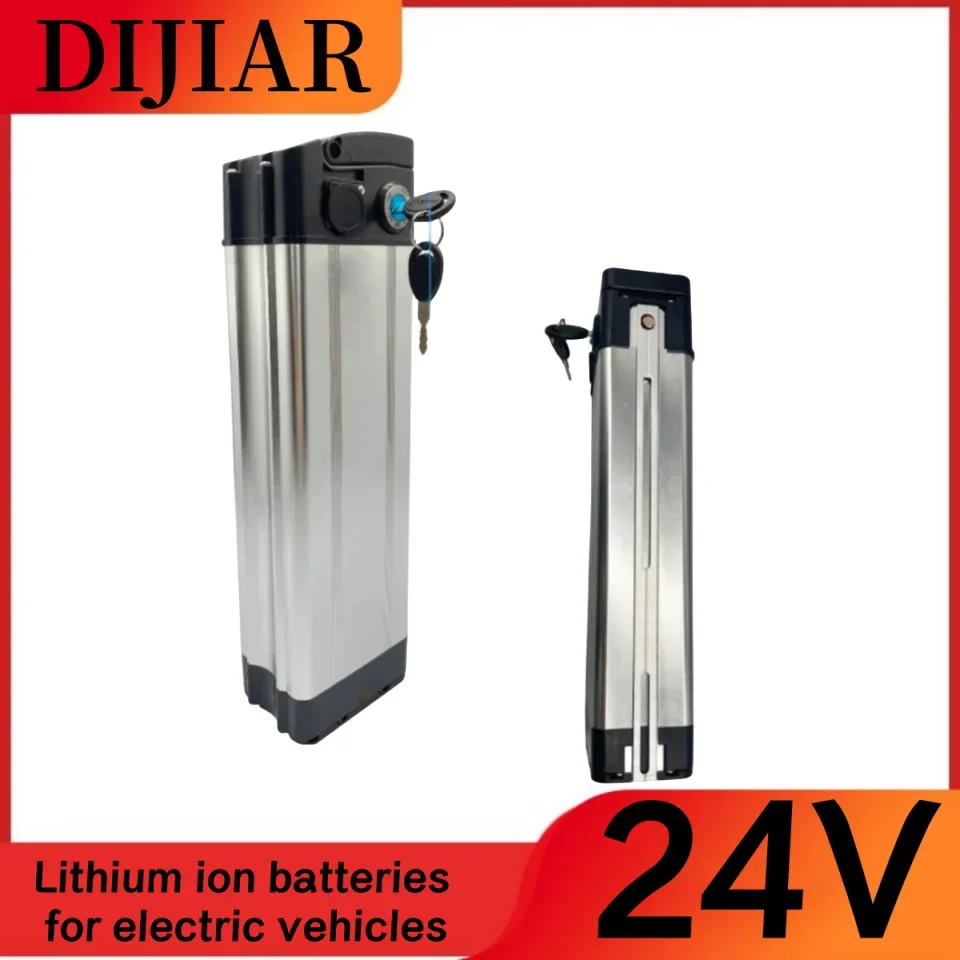 2024 New 24V20AH SilveFishBattery Pack 7S24V500W800W1000W 24V20AH Lithium Ion Lithium Battery Comes with a complimentary charger