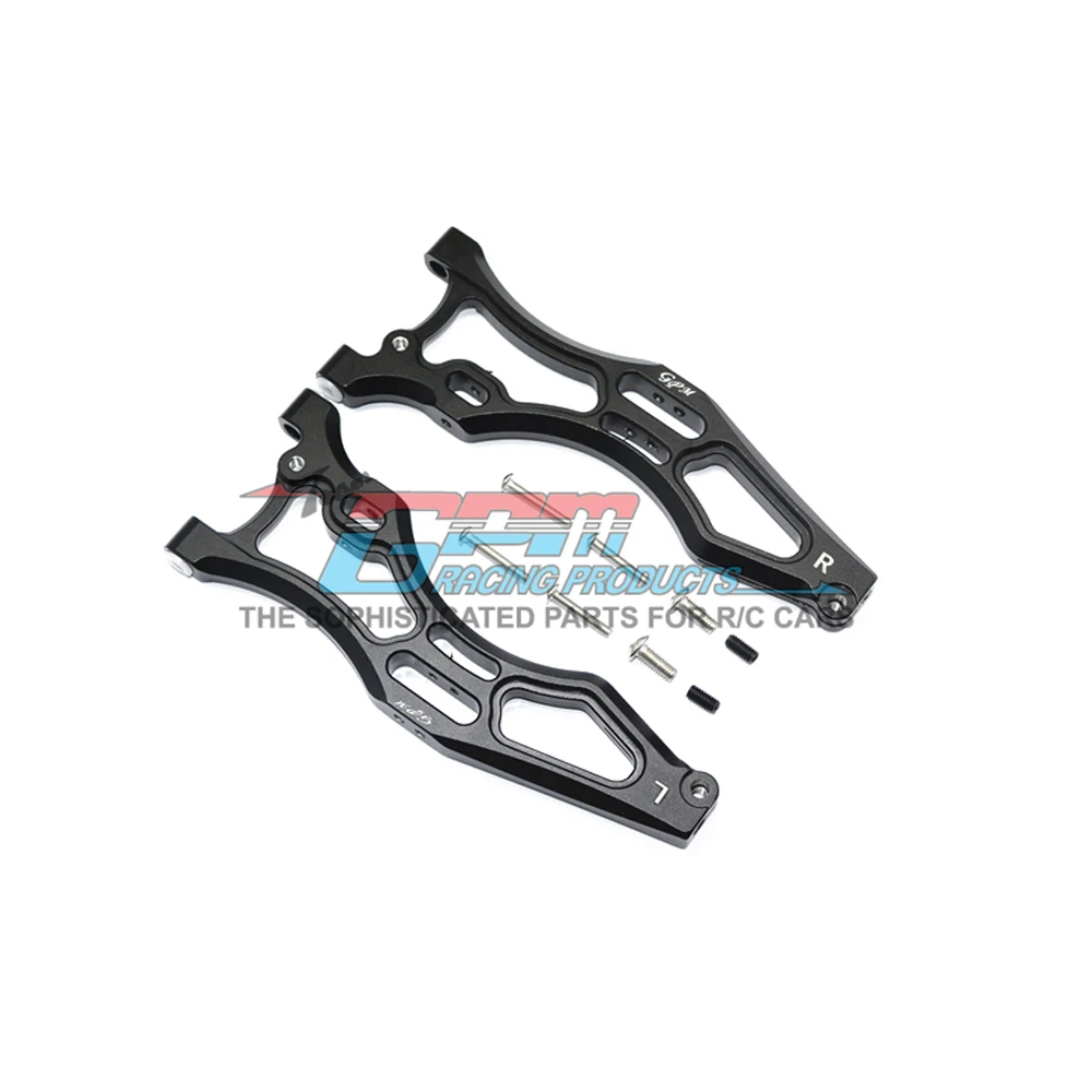 GPM ARRMA 1/8 KRATON OUTCAST notorycznie TALION 6S metalowy aluminiowy przedni dolny zawieszenie ramiona przedni dolny ramię wahadłowe AR330219