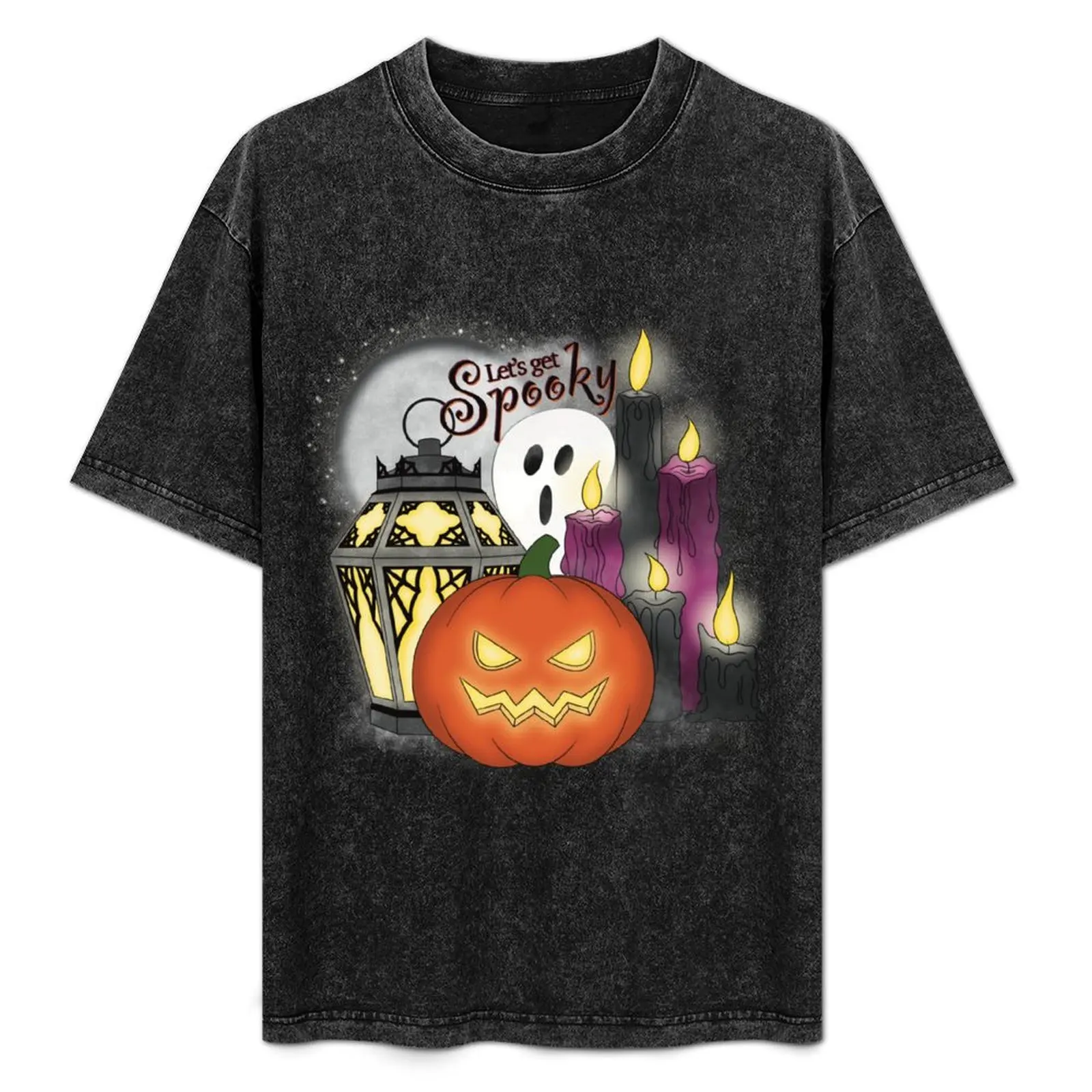 

Let’s Get Spooky Halloween T-Shirt vintage graphics funny t shirts for men