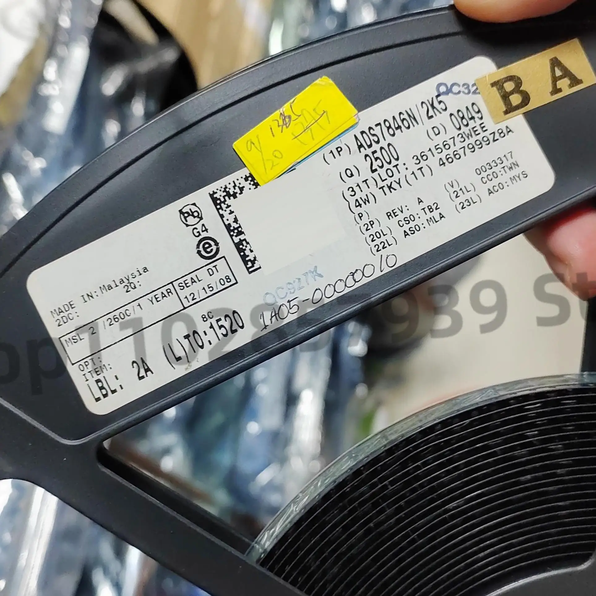 

10 шт./лот ADS7846N/2K5 ADS7846N оригинальный контроллер сенсорного экрана