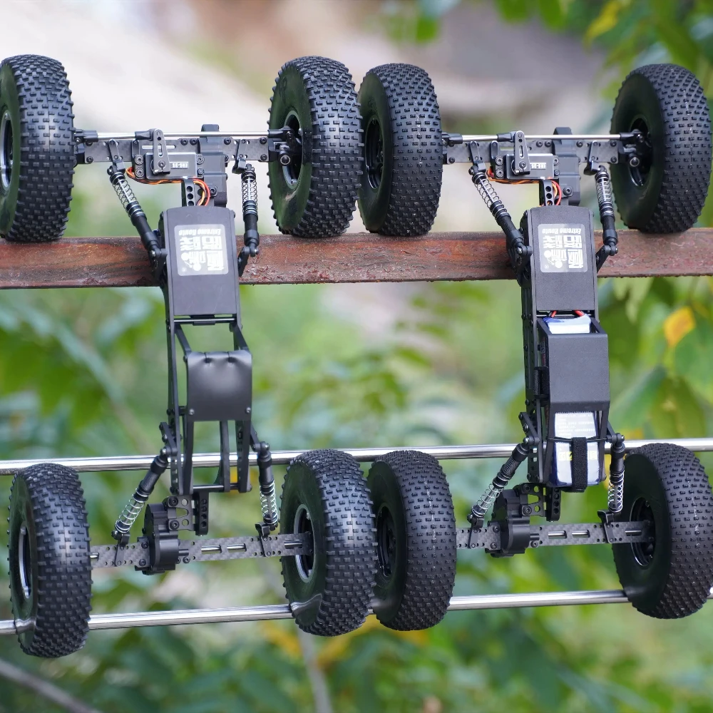 1/10 Extreme Route W3 Hochleistungs-Kletterchassis Ferngesteuertes Elektrisches Rennchassis Elektrische Spielzeugteile