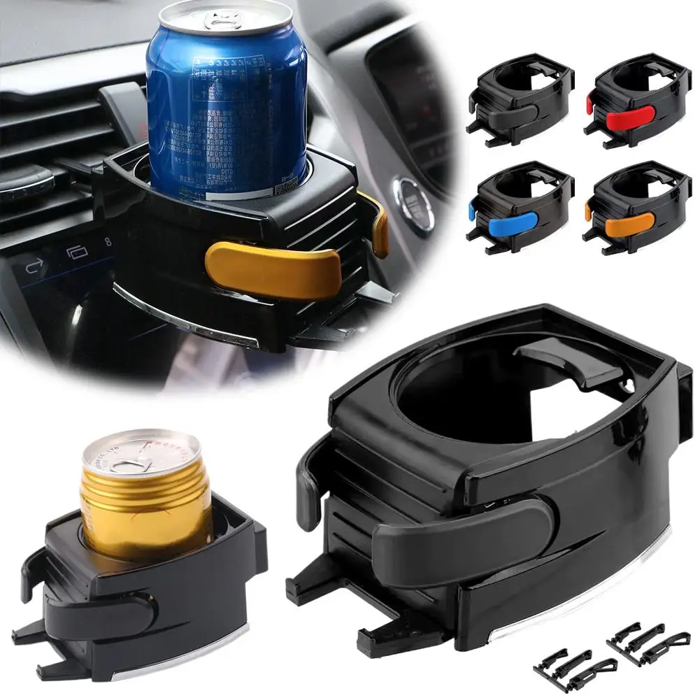 

Автомобильное крепление для вентиляционного отверстия, держатель для банки, кронштейн для бутылки с водой, подставка, вставка для чашки, автомобильный держатель для аксессуаров, вентиляционные отверстия, чашка Veh W8i1