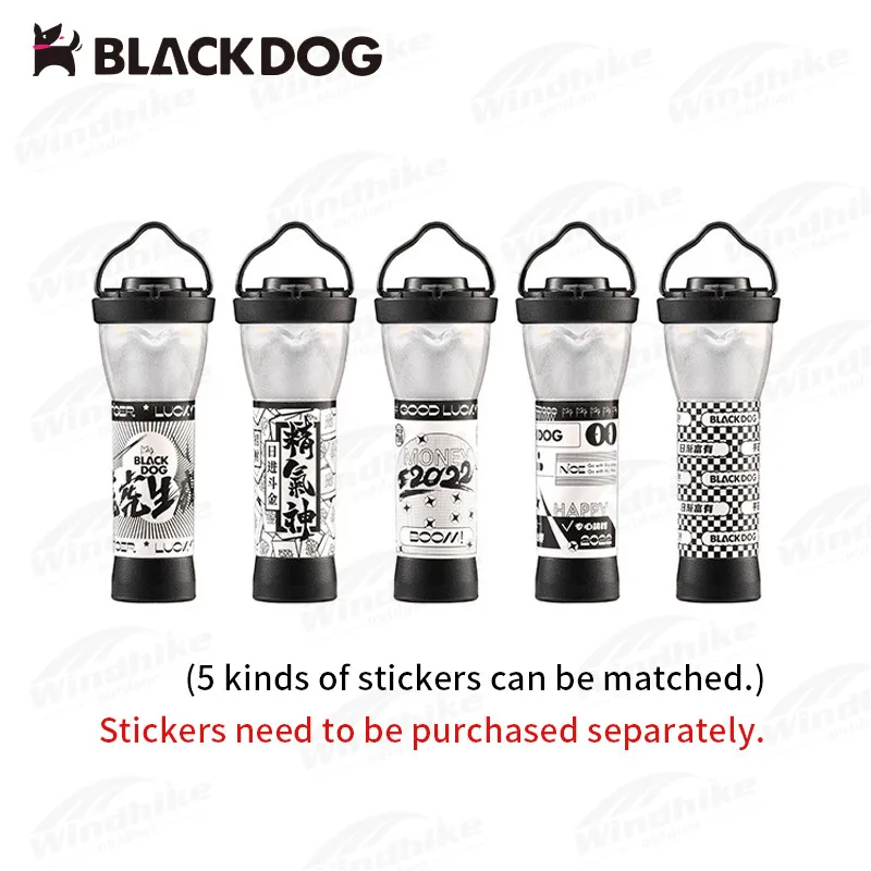 Naturehike BLACKDOG Multifunctional Camping Lamp Ipx4 Ultralight Portable 3rd Gear Adjustable Tent Lamp Hanging Lamp Flashlight