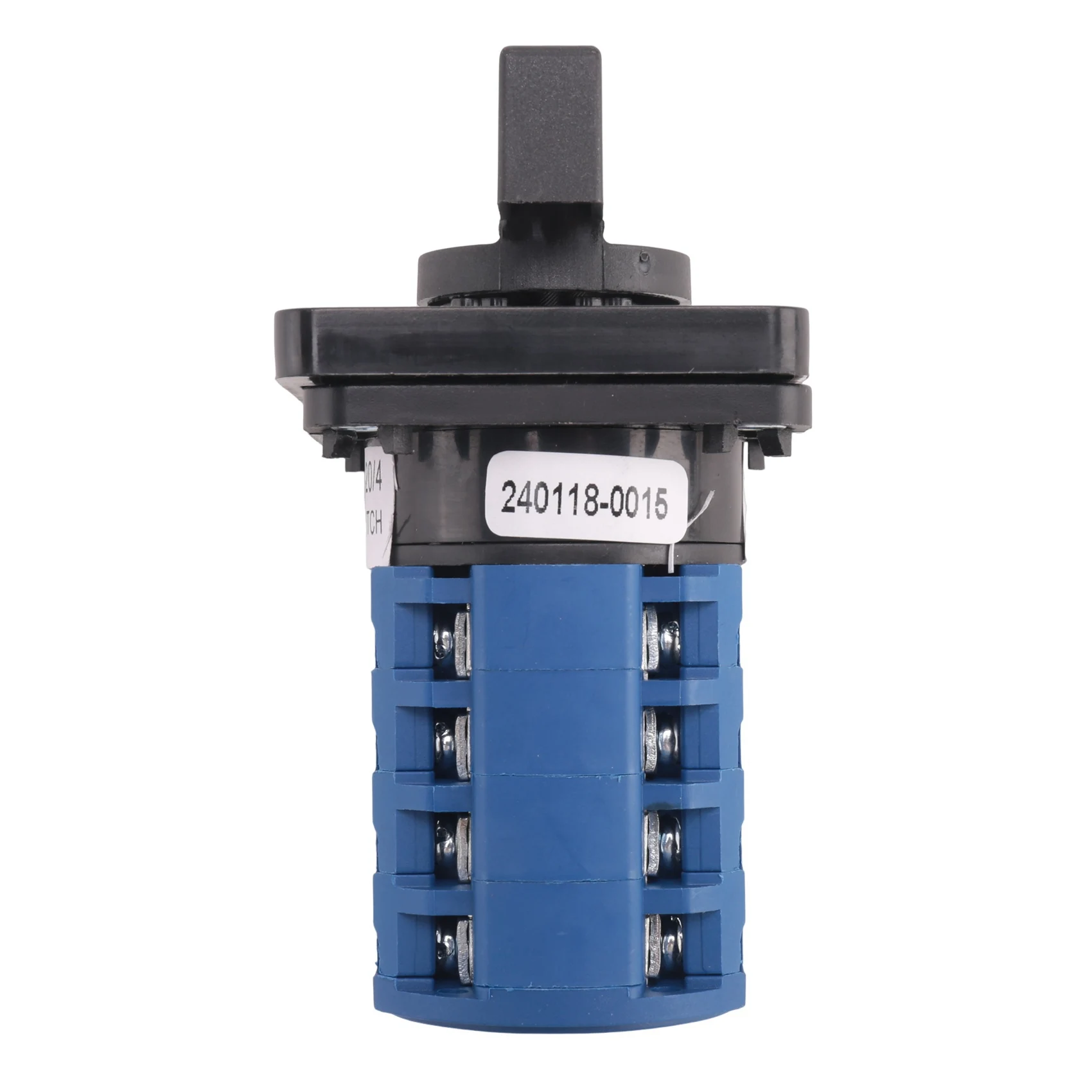 Professional 4X Rotary Switch On-Off-On 3 Position 4 Phases 20A 500V Double Speed Motor Switch Small Plate Changeover Cam Switch