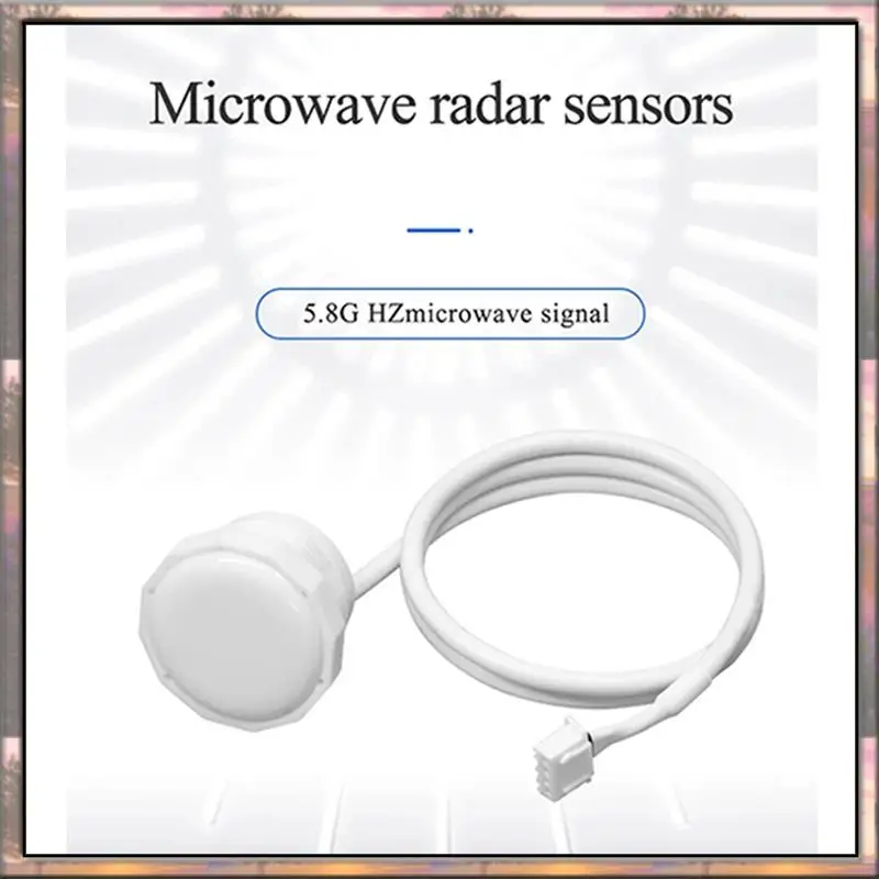 BAAZ HOT XKC-LD500B 5.8Ghz Long Range Microwave Motion Sensor For Body Presence, 10M LD500B-V