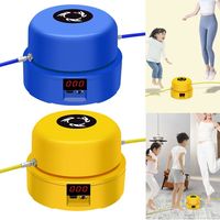 Fitness Equipment Electric Skipping Rope Machine Auto Count Multi-Person Jump Rope Machine Remote Control Fun Sports