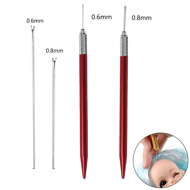 Doll Hair Rerooting Tool Doll Hair Needles for Wig Making Supplies Accessories