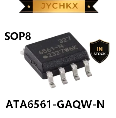 5-10PCS ATA6561-GAQW-N SOP8 CAN FD Transceiver 5Mbps Automotive IC New
